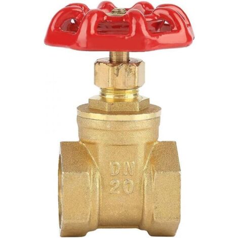 Robinet à tournant sphérique en laiton BSPP G3/4, pression 232 psi / PN16, DN20, adapté pour gaz, eau et pétrole
