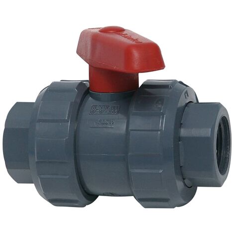 Robinet à tournant sphérique en PVC 3/4" Aqua Control