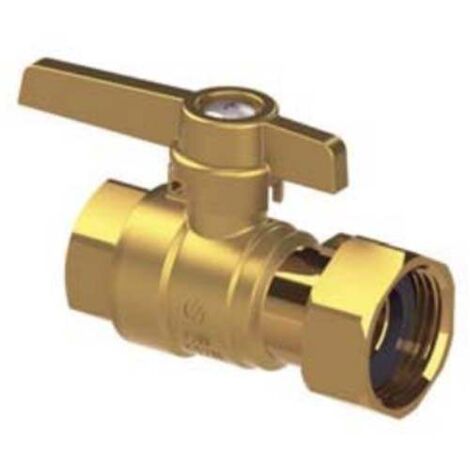 Robinet ACS avant compteur - Femelle 3/4" (20/27) Écrou libre 3/4" (20/27) - Arco