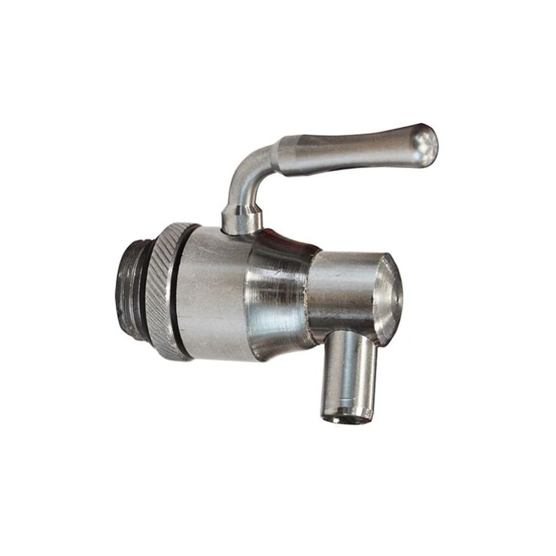 Inferramenta - Robinet anti-goutte avec levier en acier inoxydable pour re'servoir d'huile bec tournant 1' accessoire de remplacement de baril de