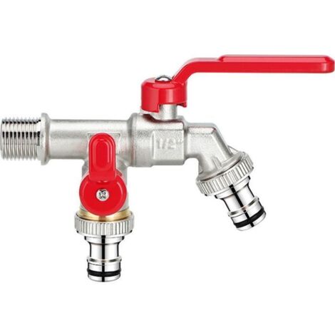 Robinet antigel - robinet extérieur à double bec