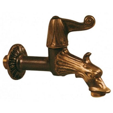 Robinet artistique en laiton avec raccord rapide 1/2 m avec raccord de tuyau pour fontaine