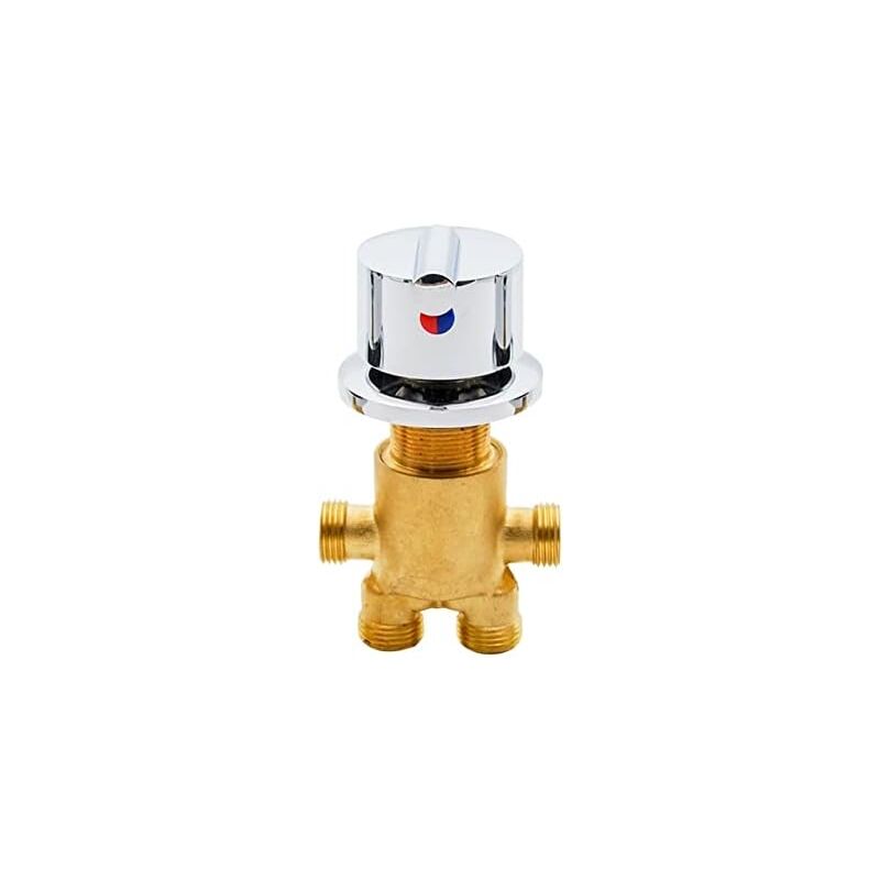 Robinet Baignoire Mélangeur De Bain Robinets De Douche Salle De Bains Robinet Eau Chaude Froide En Laiton Massif Mitigeur Robinet Trou Feuille