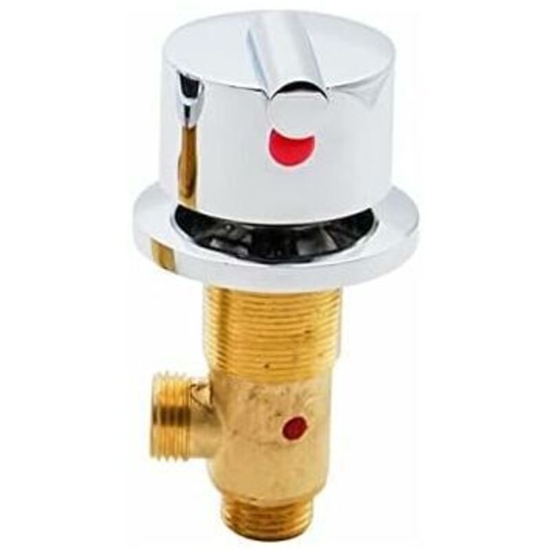 Tigrezy Robinet Baignoire Mélangeur De Bain Robinets De Douche Salle De Bains Robinet Eau Chaude Froide En Laiton Massif Mitigeur Robinet Trou