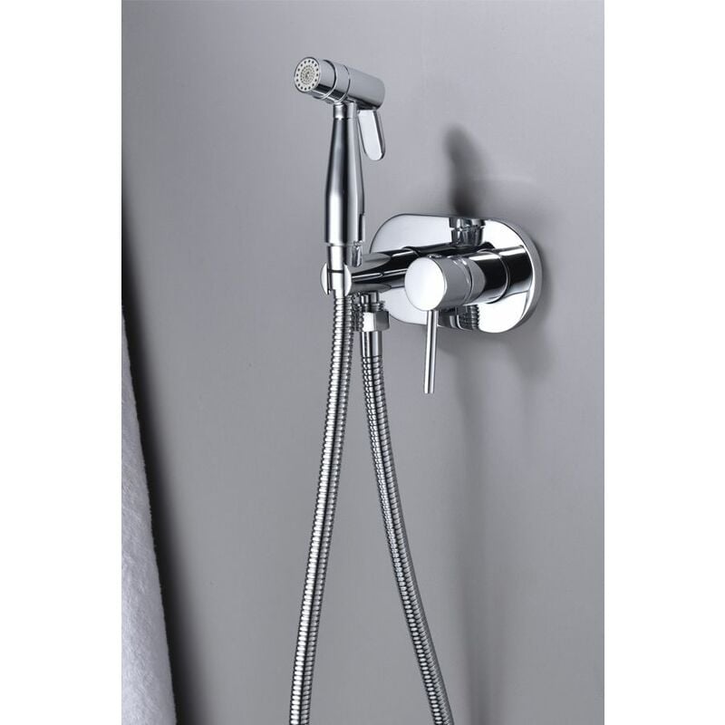 Imex - Robinet de bidet encastrable eau froide et chaude Série Maui