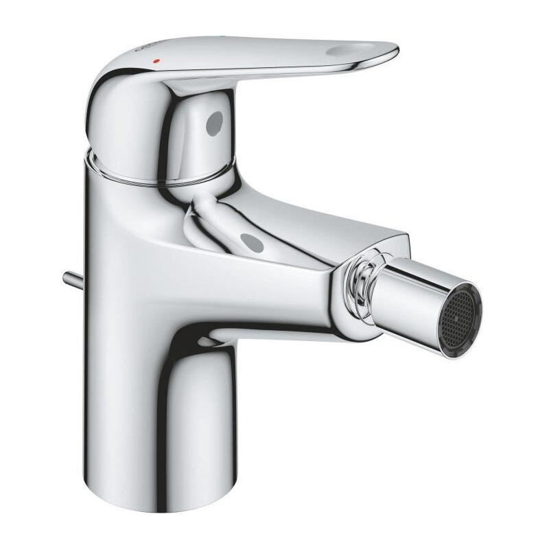 Grohe - Mitigeur monocommande bidet Swift - 24332001 - Chromé - Avec rotule - Economie d'eau
