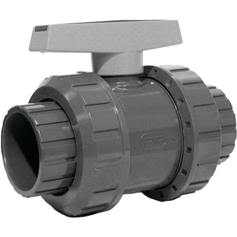 Robinet boisseau sphérique iso FF eau 16b ACS PVC 25