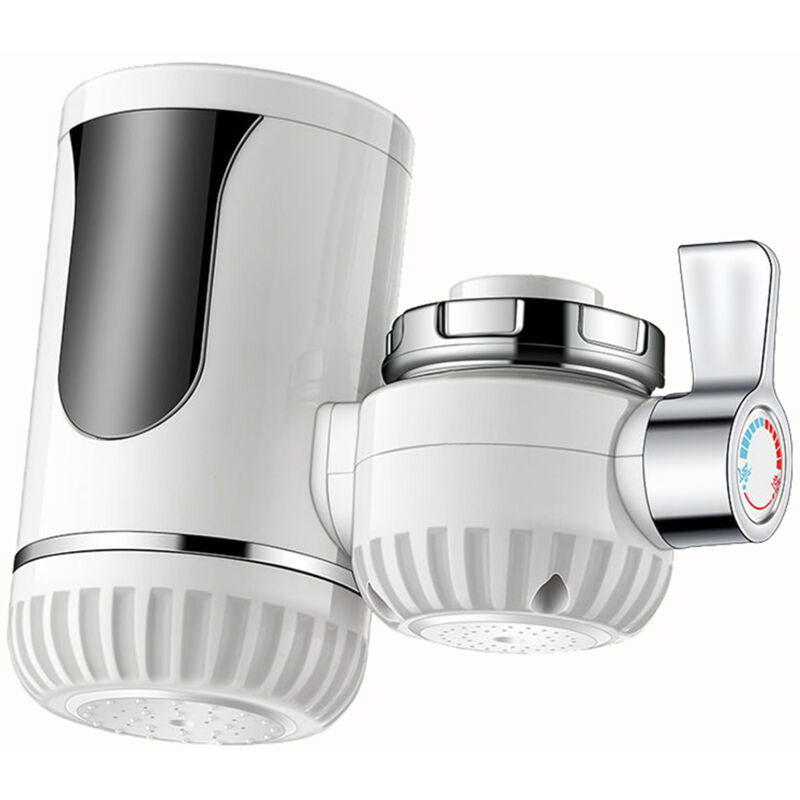 Robinet chauffe-eau instantané sans réservoir pour cuisine et salle de bain, robinet de chauffage rapide avec affichage numérique LED