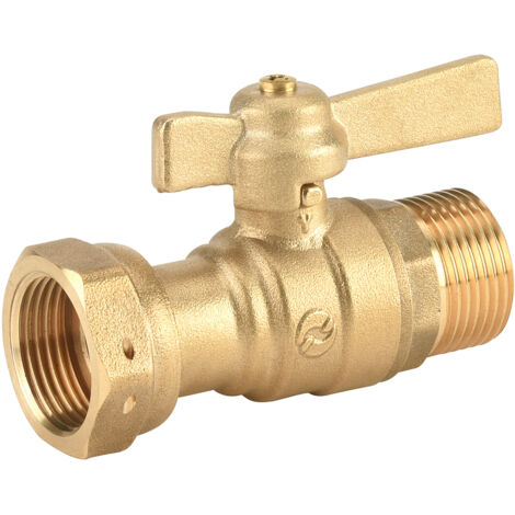 Robinet compteur d'eau avant/après compteur - Sans purge - FM 20x20