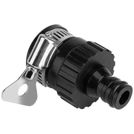 Robinet Connecteur, Adaptateur Universel Tuyau d'arrosage Tuyau de Raccords de Tuyauterie pour Tuyau Voiture Lavage Pelouse Tuyau d'arrosage Connexion Rapide.Gu.B/bon