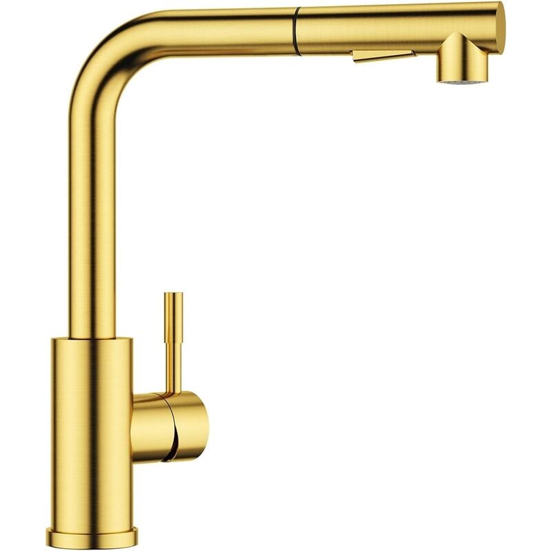 Ikodm - Robinet Cuisine Douchette avec 2 Modes de Pulvérisation, Mitigeur Cuisine avec Douchette Extractible Rotatif à 360° Froid & Chaud Disponible,