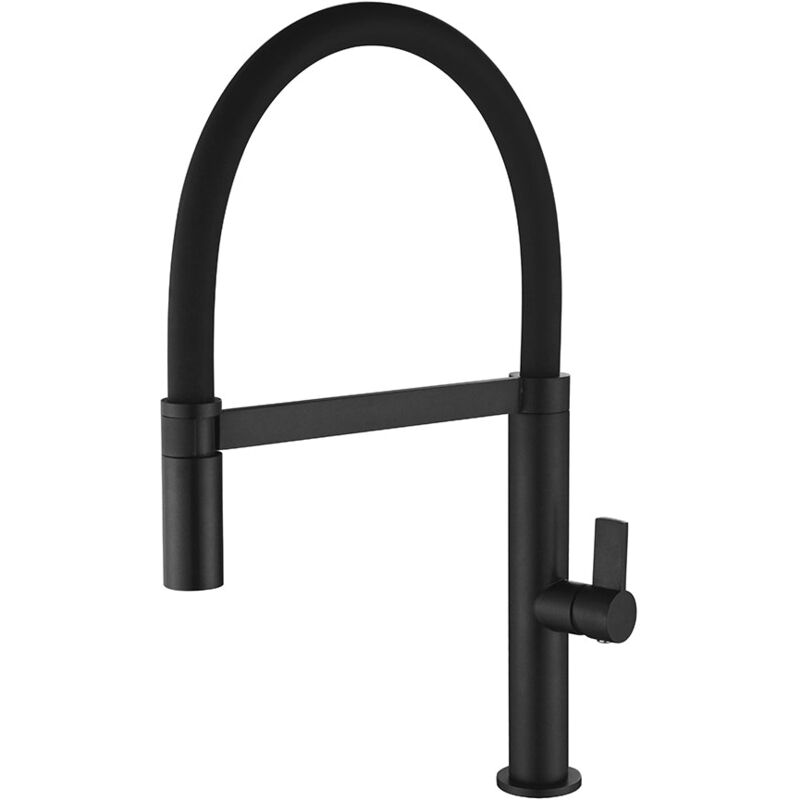 Imex - GCE012 laos Grifo de Cocina Negro Mate - ref: GCE012