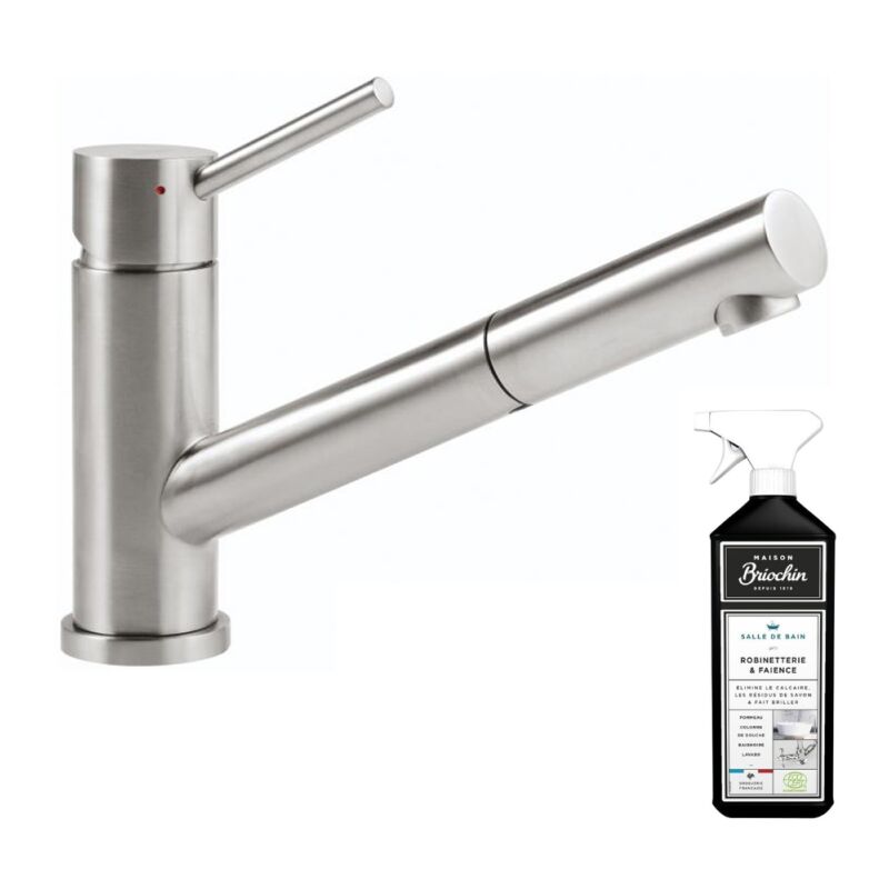 Villeroy&boch - Robinet cuisine rabattable villeroy et boch Como Shower window Inox + nettoyant