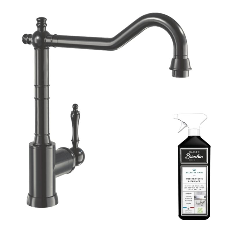 Villeroy&boch - Robinet cuisine villeroy et boch Avia 2.0 Anthracite + nettoyant