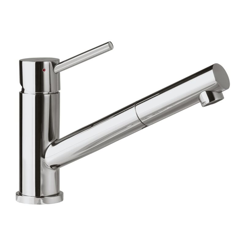 Villeroy&boch - Robinet cuisine villeroy et boch Como Shower, acier massif poli, Sans nettoyant