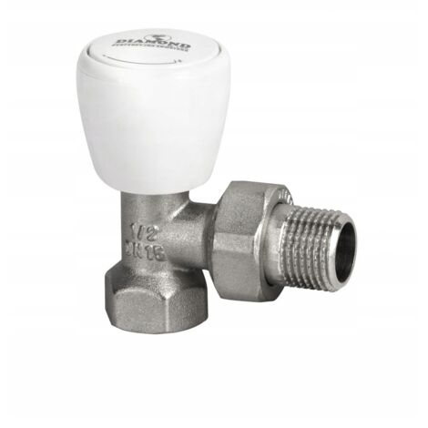 ROBINET D'ALIMENTATION DE RADIATEUR D'ANGLE 1/2 POUCE