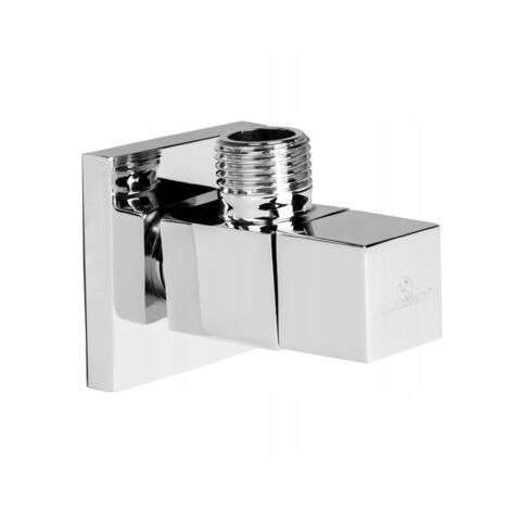 Robinet d'angle 1/2 x 3/4 TÊTE CÉRAMIQUE Chromé