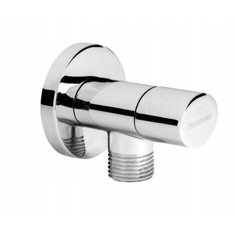 Robinet d'angle 1/2 x 3/8 TÊTE CÉRAMIQUE Chromé
