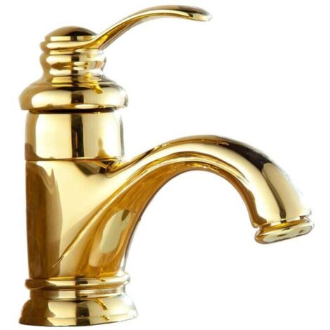 Robinet d'archaste en laiton massif, robinet de lavabo, de salle de bains, d'armoires, de lavabo Inter-plateforme, chaud et froid