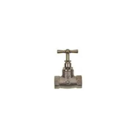 Robinet d'arrêt batîment, double femelle 20X27, PORQUET