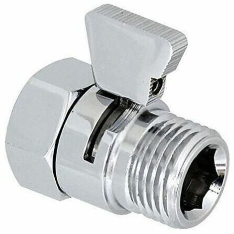 Robinet d'arrêt de douche/douchette/bidet à piston en laiton Contrôle de Débit Pièce de Rechange universelle