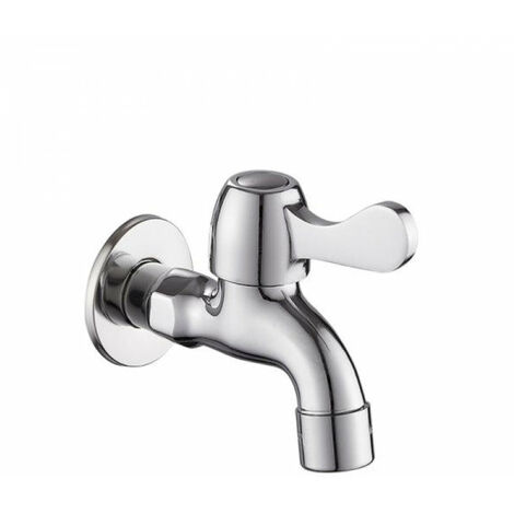 Robinet d'Arrêt Encastré Eau Froide Chrome