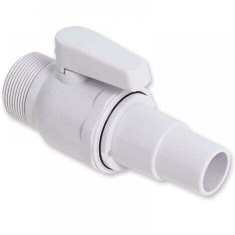Robinet d'arrêt pour piscine, accessoires de piscine, accessoires de piscine, valve à piston, pompe de filtration de piscine, raccord de pompe de rechange pour filtre de piscine (2 pièces)