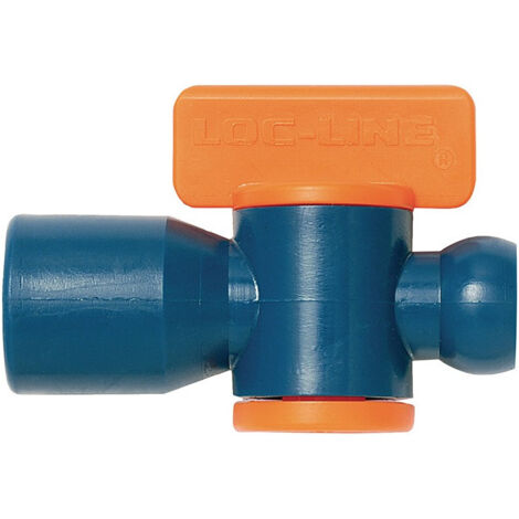 Robinet d'arrêt taille 1/4 po. avec filetage intérieur sachet de 2 pièces LOC-LI