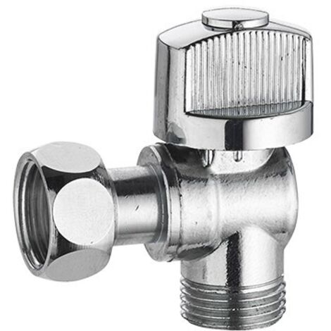 robinet d'arrêt wc 1/4 t équerre mf 3/8 chr lien 1 pièce