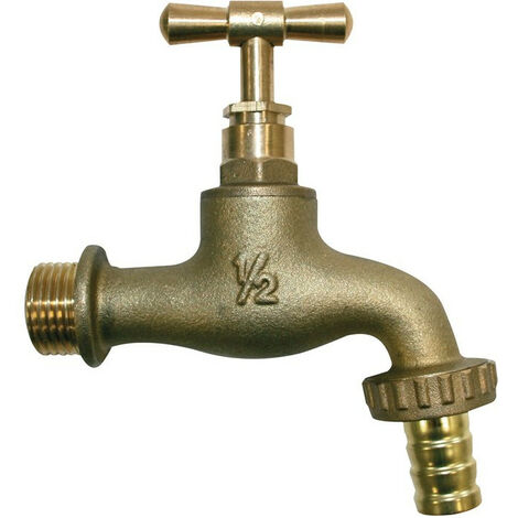 Robinet D'arrosage Laiton 1/2" Watts Robinet Extérieur En Laiton Avec Nez De Raccordement Intégré. - Watts