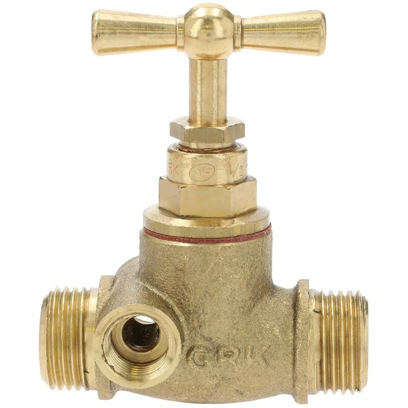 Garis - Robinet d'arrêt à potence avec purge mm 3/4 R4323