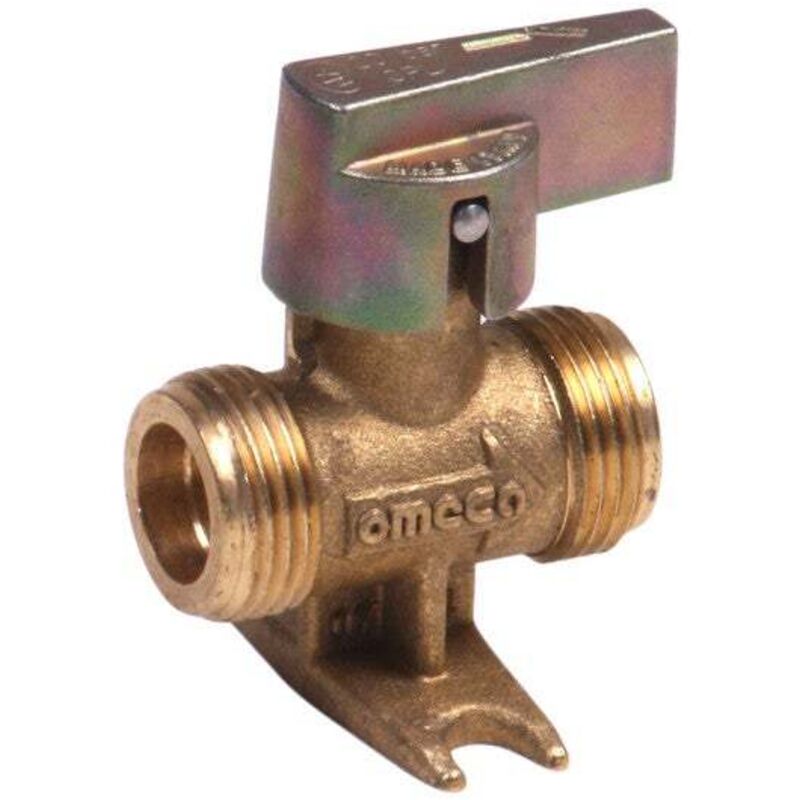 Robinet d'arrêt pour gaz butane / propane 1/4 de tour - Gazinox