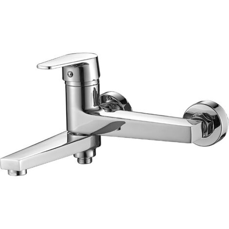Robinet de baignoire et de douche LUGA avec bec pivotant