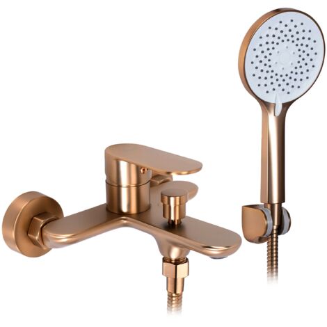 ROBINET DE BAIGNOIRE REA DROP  BRUSH COPPER