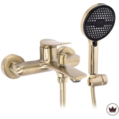 Robinet De Baignoire Rea Premium Vison Brush Gold