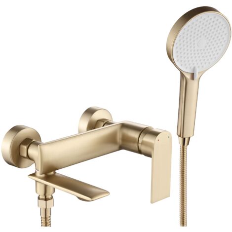 ROBINET DE BAIGNOIRE REA VENETA 90 BRUSH GOLD