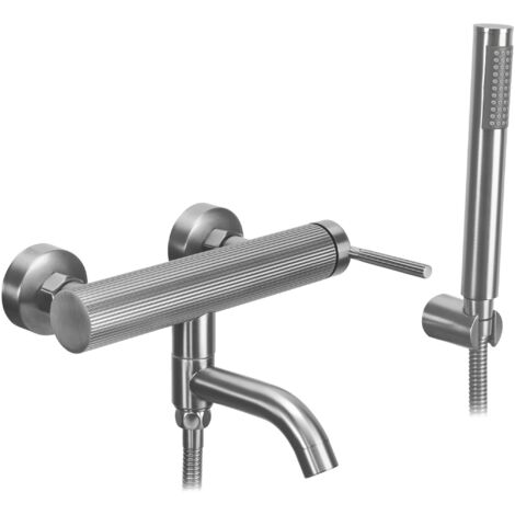 Robinet De Baignoire Sur Pied Rea Argon  Brushed Nickel