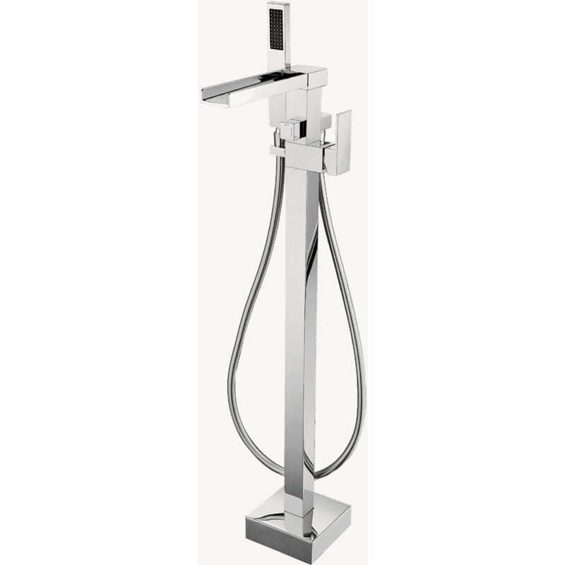 Robinet mitigeur bain-douche monocolonne Chromé - Alnair