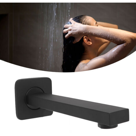 Robinet de Bain en Cuivre - Embout de Douche/Tub Multifonction avec Couverture Décorative (Cuivre, 22.5x3cm)