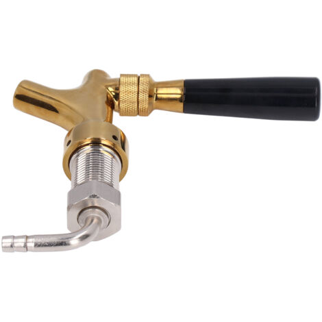 Robinet de Bar en Acier Inoxydable Doré, Robinet à Bière pour Fût, Accessoire de Remplacement pour Restaurant