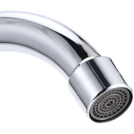 Robinet de Bassin à Pied Type G1/2in Cuivre avec Pied à Pression pour Évier - Robinet Pied Simple Cold Cuivre G1/2in pour Maison, Hôpital, École