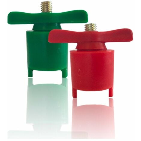 Robinet de Batterie Coupe Circuit Cosses - Rouge Vert Type Arelco