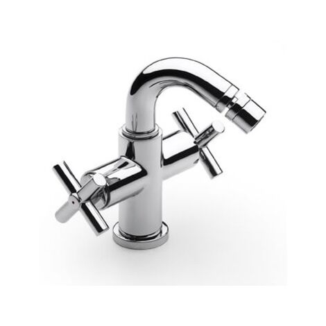 Robinet de bidet à deux poignées avec vidage automatique LOFT - ROCA