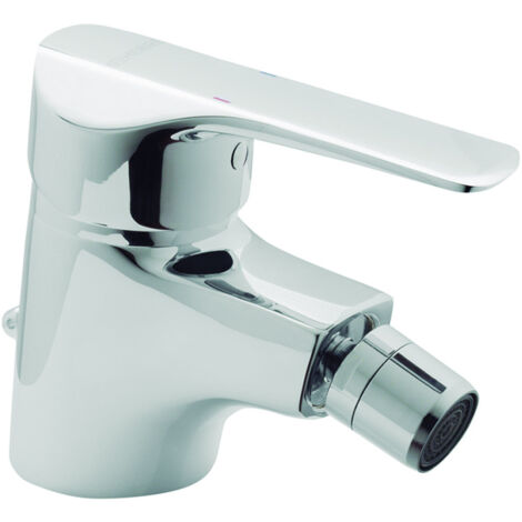 Robinet de bidet à poignée unique Genebre série K8, chrome