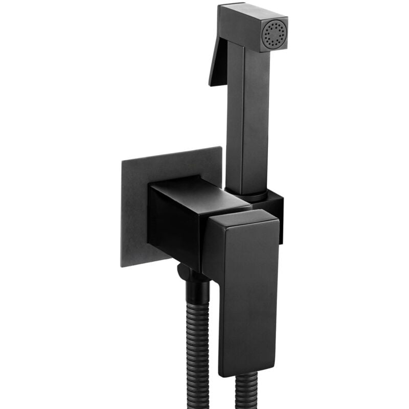 REA - robinet de bidet encastré fenix black