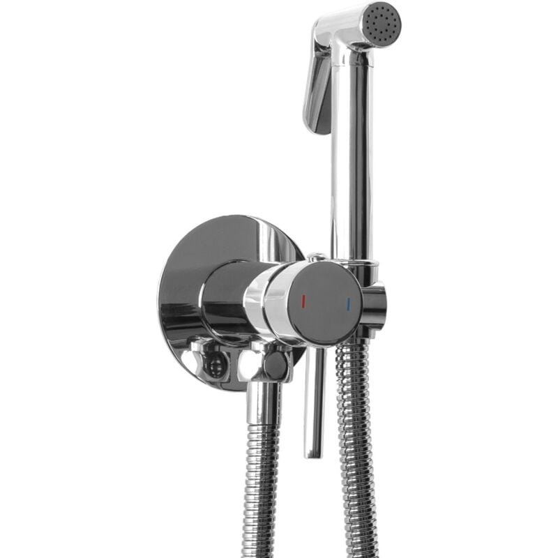 REA - robinet de bidet encastré loop chrome