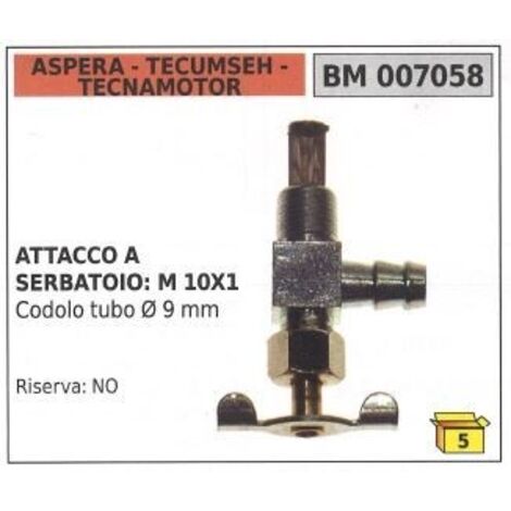 Robinet de carburant ASPERA cultivateur rotatif motoculteur 007058