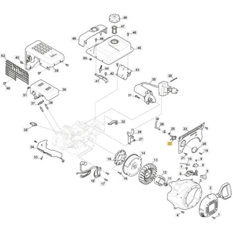 Robinet de carburant STIGA ORIGINAL pour moteur LC 170 FDS 118551312/0