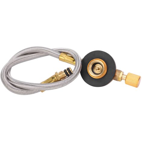 Robinet de Commande pour Cuve à Gaz Plat Extérieur avec Tube et Accessoire de Four en Cuivre