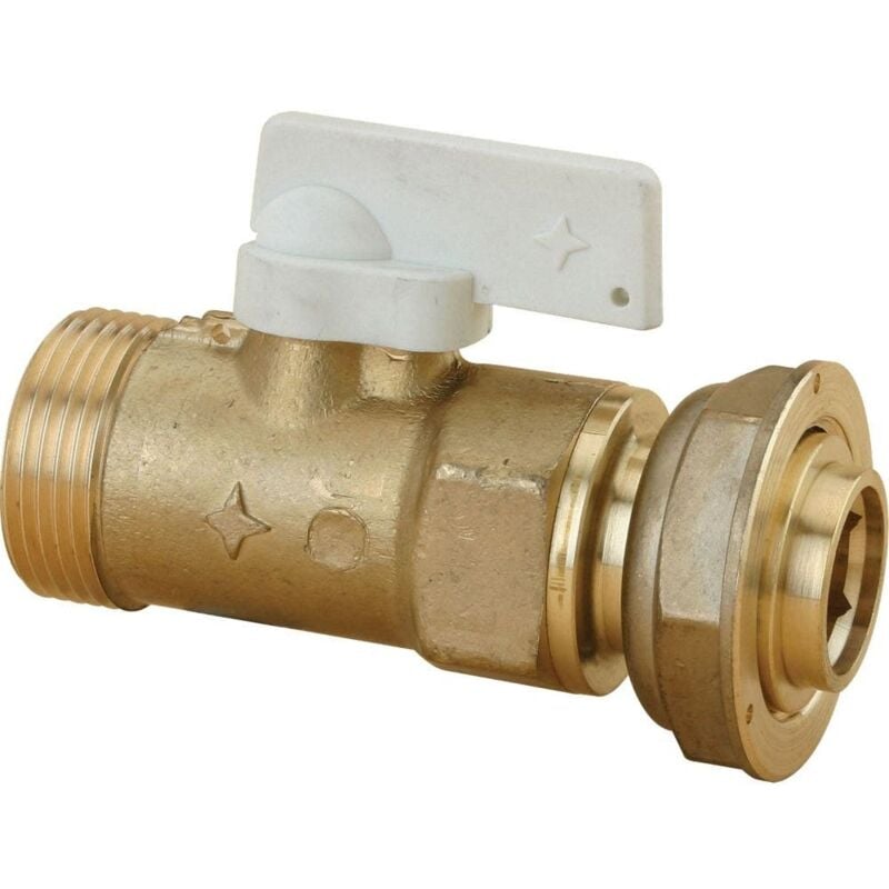 Robinet de compteur gaz à joint plat 6/20 cal 20